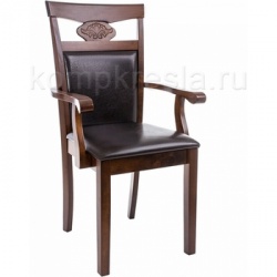 Кресло «Luiza dirty oak / dark brown»